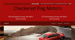 Desktop Screenshot of checkeredflag-motors.com